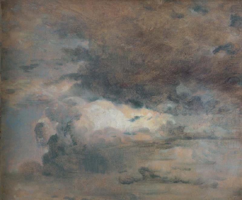 John Constable Cloud Study evening 31 August 182 china oil painting image